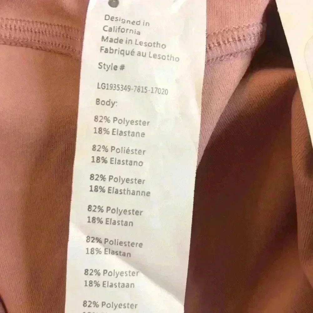 Fabletics solid blush Powerform leggings sz XS NW… - image 6